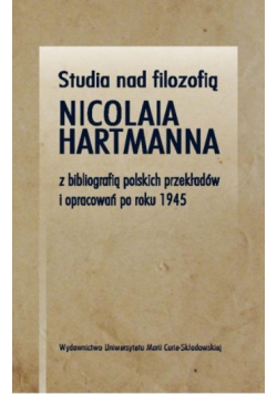 Studia nad filozofią Nicolaia Hartmanna