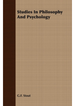 Studies In Philosophy And Psychology