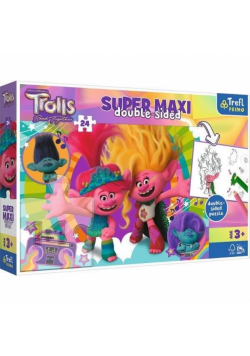 Puzzle 24 Super Maxi Wesoły dzień Trolli TREFL