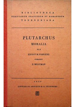 Plutarchus moralia Vol 2