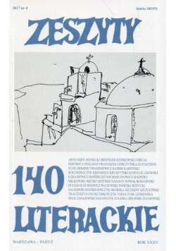 Zeszyty literackie 140 Nr 4