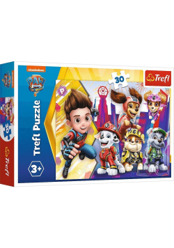 Puzzle 30 Zgrana ekipa Psiego Patrolu TREFL