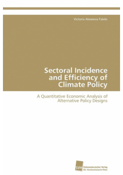 Sectoral Incidence and Efficiency of Climate Policy