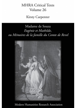 'Eugenie Et Mathilde, Ou Memoires de La Famille Du Comte de Revel', by Madame de Souza