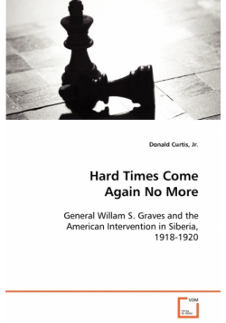 Hard Times Come Again No More