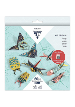 Papier do origami  Owady   3 formaty - 60 arkuszy