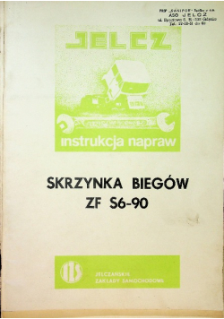 Skrzynka biegów ZF S6 90