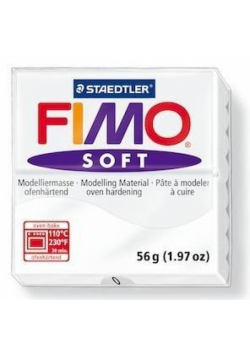 Masa Fimo Soft 56g 0 biały STAEDTLER