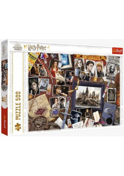 Puzzle 500 Pamiątki z Hogwartu TREFL