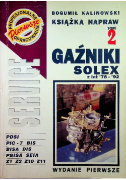 Gaźniki solex tom 1