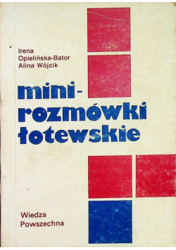 Mini - rozmówki Łotewskie
