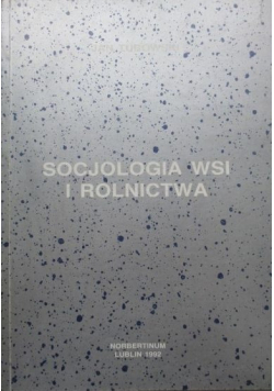 Socjologia wsi i rolnictwa