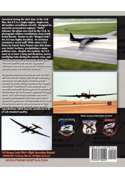 U-2 Dragon Lady Pilot's Flight Operating Instructions