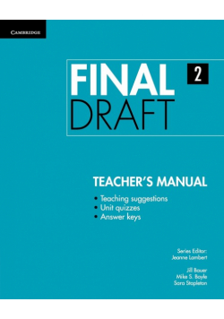 Final Draft Level 2 Teacher's Manual