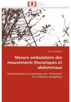 Mesure ambulatoire des mouvements thoraciques et abdominaux