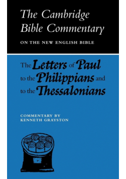 Letters of Paul to the Philippians and to the Thessalonians