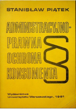 Administracyjno prawa ochrona konsumenta