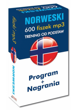Norweski - 600 fiszek Trening od podstaw  EDGARD