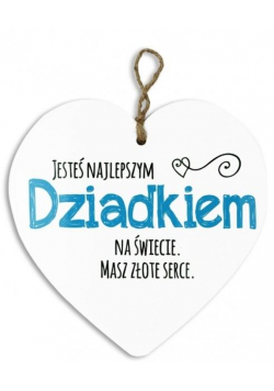 Zawieszka Serce 09-Dziadek