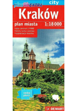 Plan miasta - Kraków 1:18 000