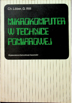 Mikrokomputer w technice pomiarowej