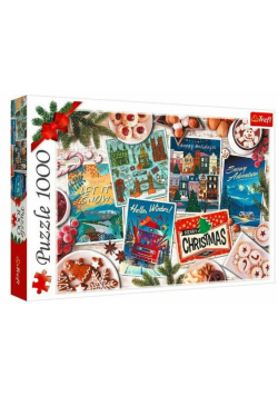 Puzzle 1000 Zimowe wspomnienia TREFL