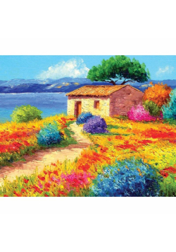 Płótno malarskie ze szkicem 30x40cm 89644