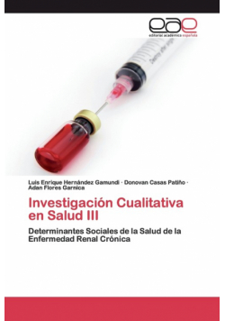 Investigación Cualitativa en Salud III
