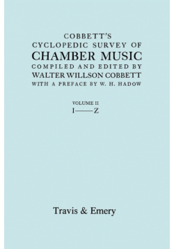 Cobbett's Cyclopedic Survey of Chamber Music. Vol.2 (L-Z). (Facsimile of first edition).