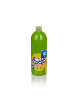 Farba szkolna limonkowa 1000ml ASTRA