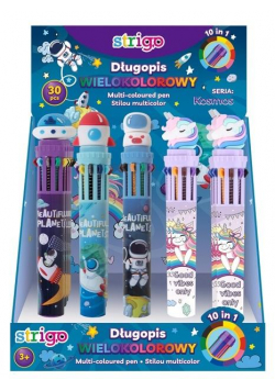 Długopis wielokolorowy Cosmos&Unicorn (30szt)