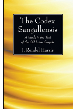The Codex Sangallensis