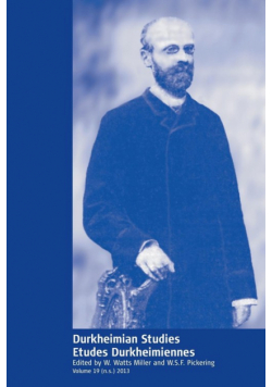 Durkheimian Studies/Études Durkheimiennes