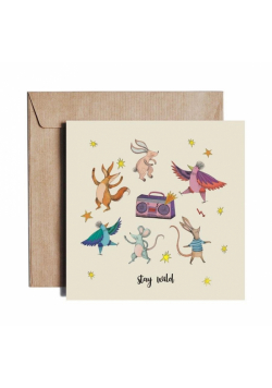Karnet kw Stay Wild / Pozostań dziki JS07