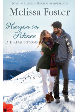 Herzen im Schnee