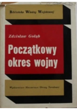Początkowy okres wojny