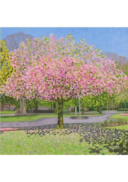 Karnet z kopertą Park