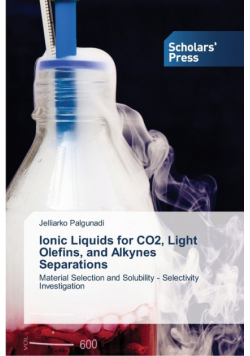 Ionic Liquids for CO2, Light Olefins, and Alkynes Separations