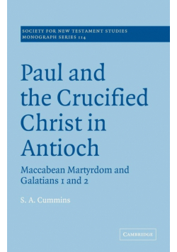 Paul and the Crucified Christ in Antioch