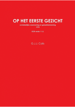 Op het eerste gezicht OCR ISBN