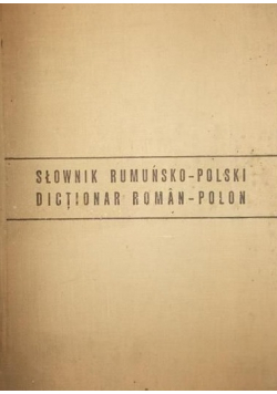 Słownik rumuńsko-polski
