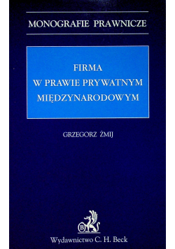 Firma w prawie prywatnym międzynarodowym