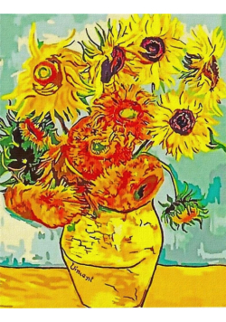 Malowanie po numerach - Słoneczniki Van Gogh 40x50