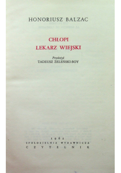 Komedia ludzka Tom XVIII