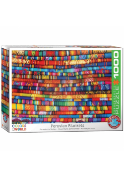 Puzzle 1000 Kolory świata, Peruwiańskie koce