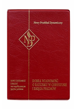 Nowy Testament i Psalmy NPD bordo
