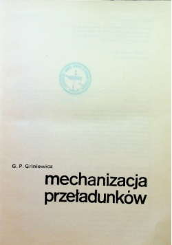 Mechanizacja przeładunków
