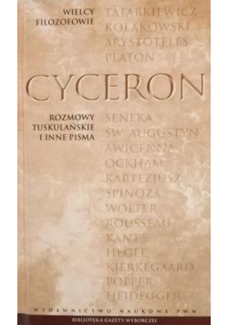 Cyceron Rozmowy tuskulańskie i inne pisma