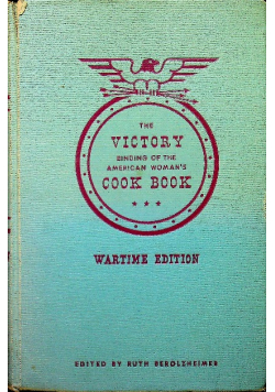 The Victory Binding Of The American Woman s Cook Book 1942 r.
