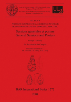 Premiers hommes et Paléolithique Inférieur / Human Origins and the Lower Palaeolithic